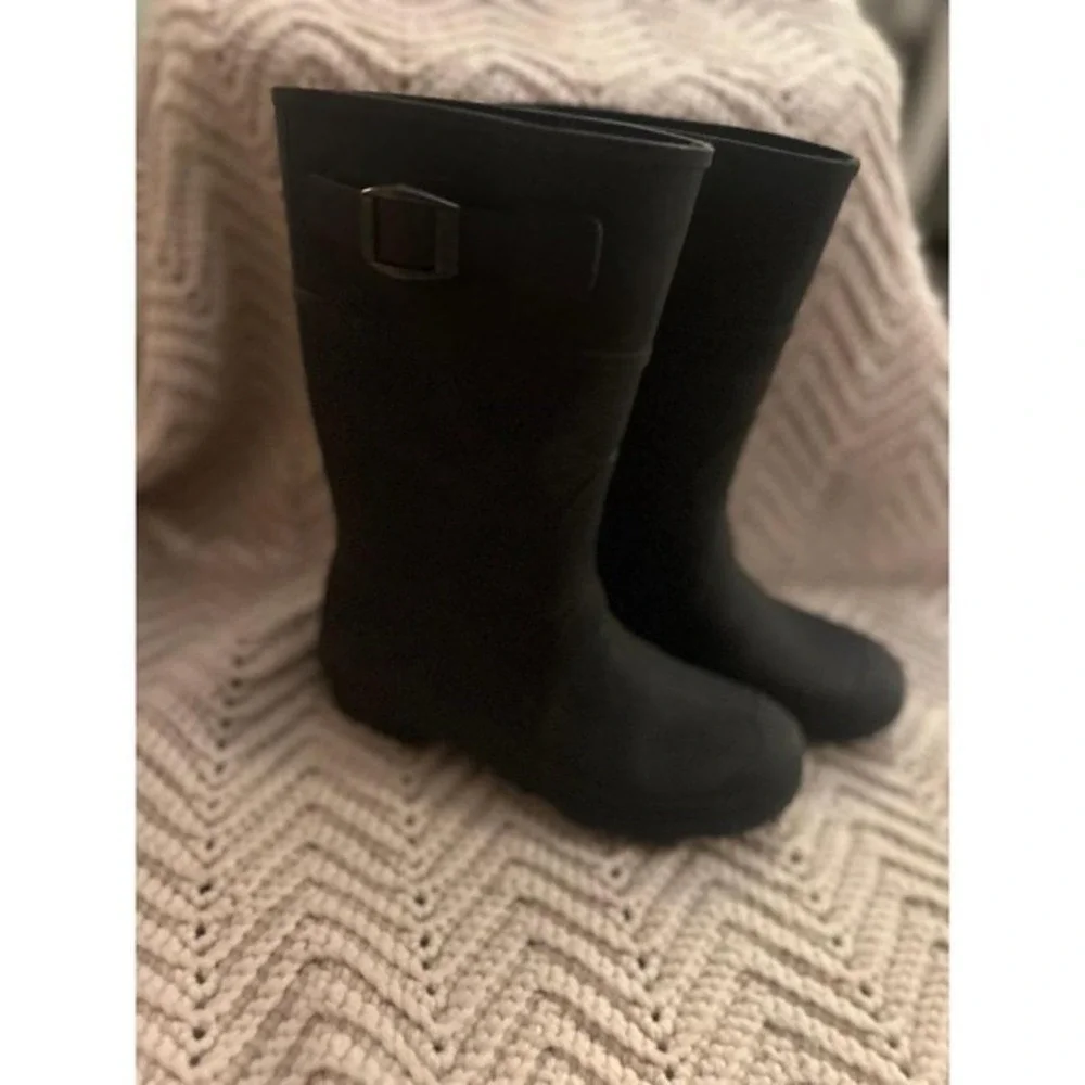 Girls Kamik Rain Boots‎ Size 3, With buckle